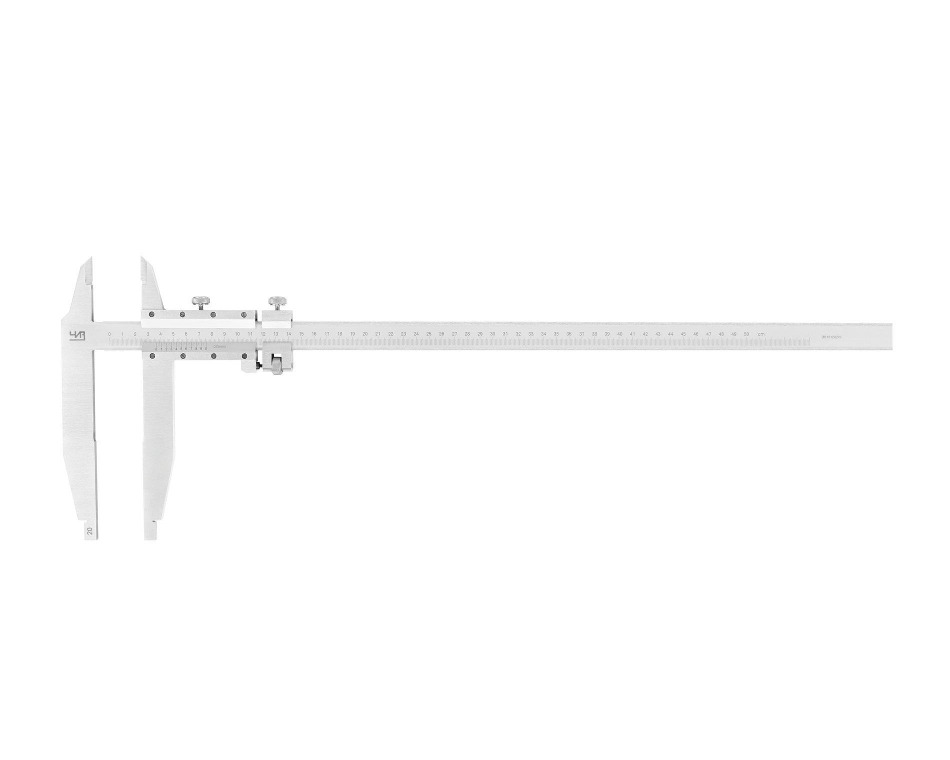 Штангенциркуль ШЦ-2- 500 0,05 губки 100мм ЧИЗ