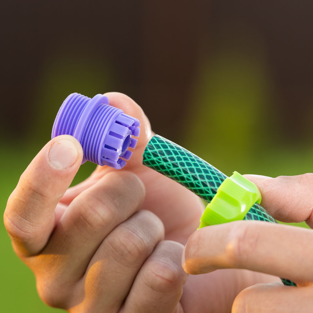 Соединитель пластмассовый, для шланга 1/2, с внешней резьбой 3/4 Palisad (66145)