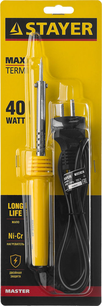 Стеклорез роликовый металлическая рукоятка 3 ролика STAYER 3000 м 33605_z01  