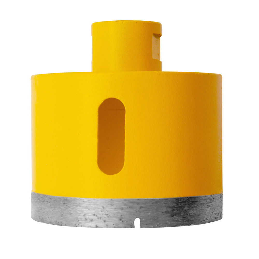 Сверло алмазное по керамограниту, 75 мм, мокрая резка, М14 Denzel (72695)