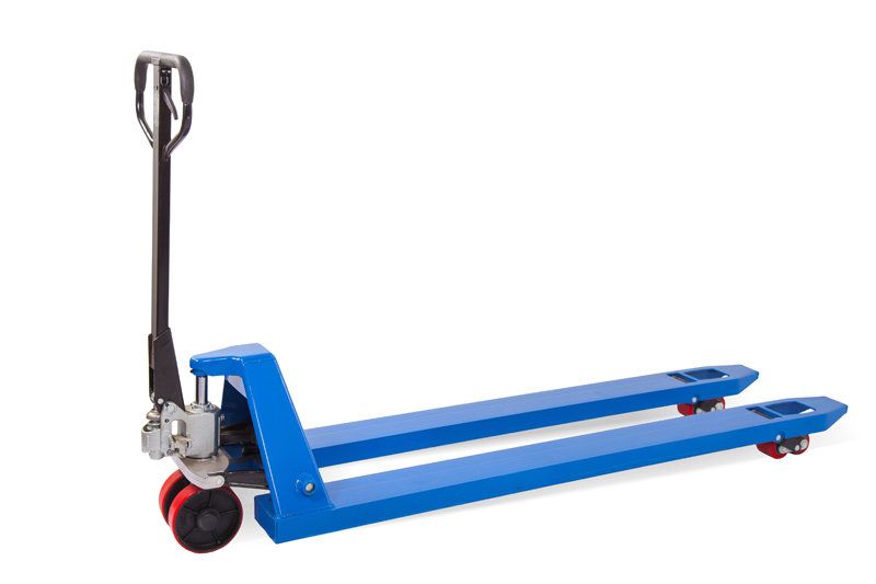 Тележка гидравлическая 2500 кг 1800 мм полиуретановые колеса TOR RHP (1182510)
