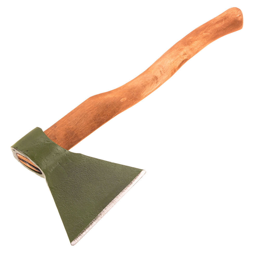 Топор кованный, в сборе, 1400/1750 г, деревянное топорище, 500 мм, Б4 Сибртех