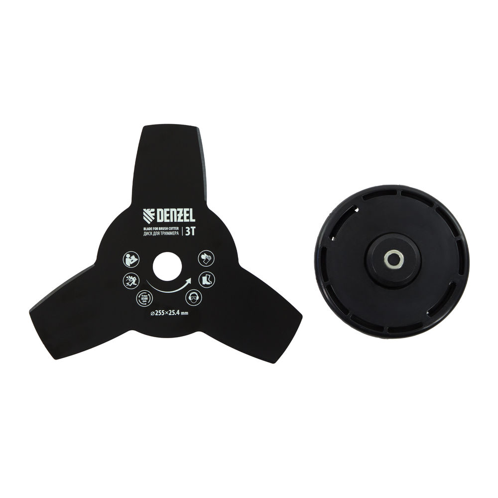 Триммер бензиновый DR-52, 52 см3, неразъемная штанга, состоит из 2 частей Denzel (96275)