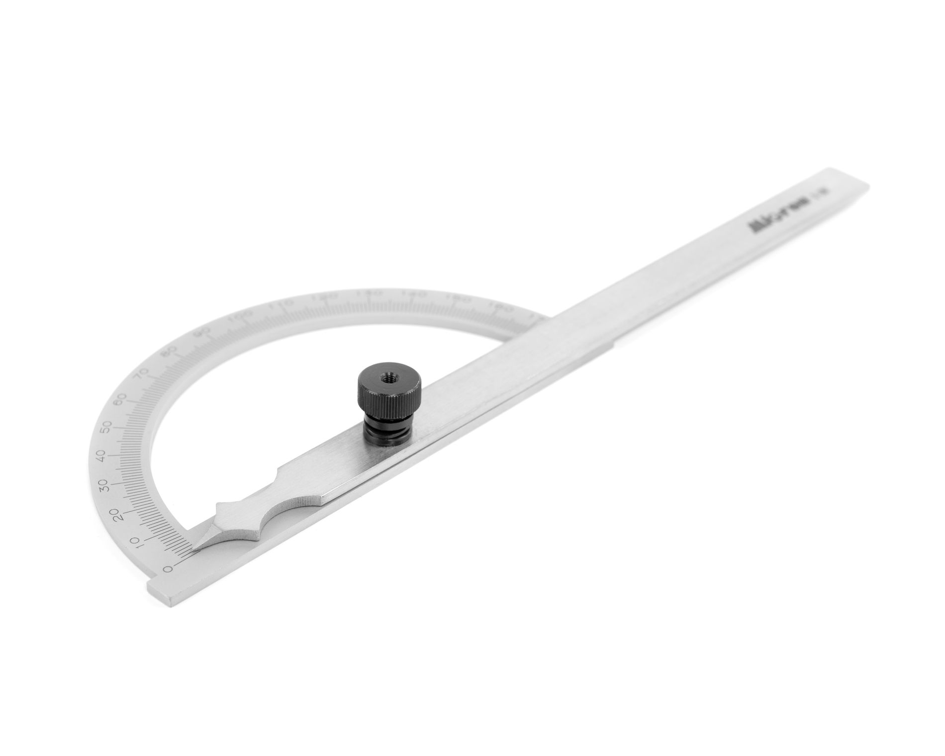 Угломер-транспортир мод. УТ-180 0-180° (120х150мм, 1°) (ГРСИ №93019-24) Мicron