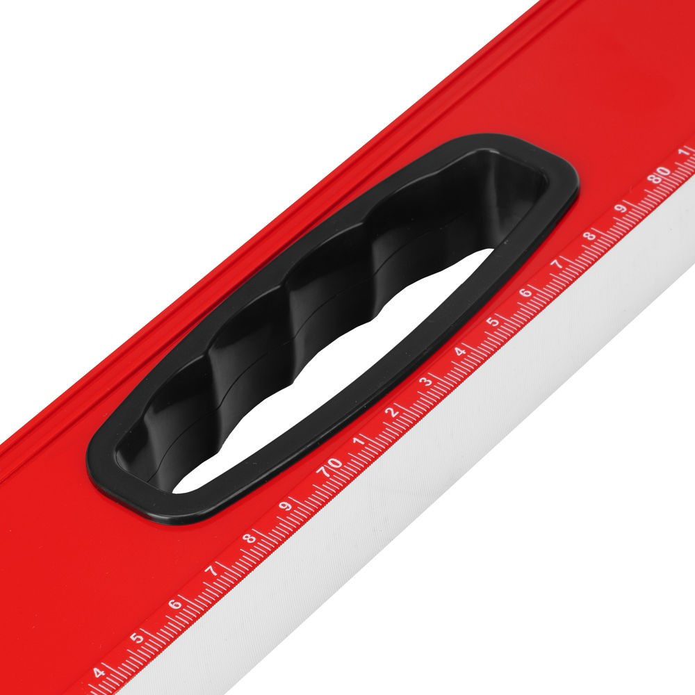 Уровень алюминиевый, фрезерованный, 3 глазка, рукоятки, 1000 мм Matrix (34203)