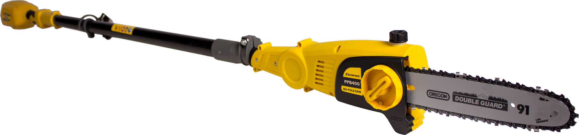 Высоторез аккумуляторный CHAMPION PPB400 (36В4,0Ач Li-ion 3,68кг25минL2,83м10 3/8-1,3-40 безАКБиЗУ) (PPB400)