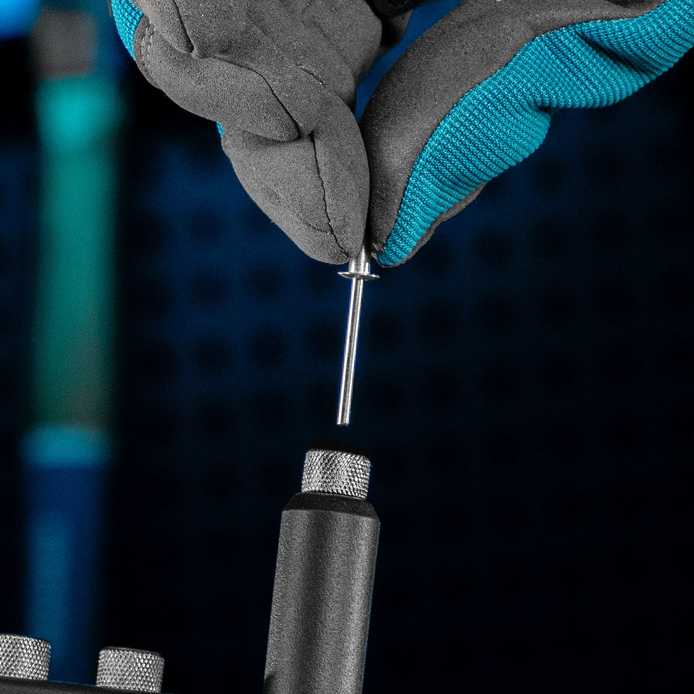 Заклепочник ручной, 260 мм, заклепки 2,4-3,2-4,0-4,8 мм Gross (40415)