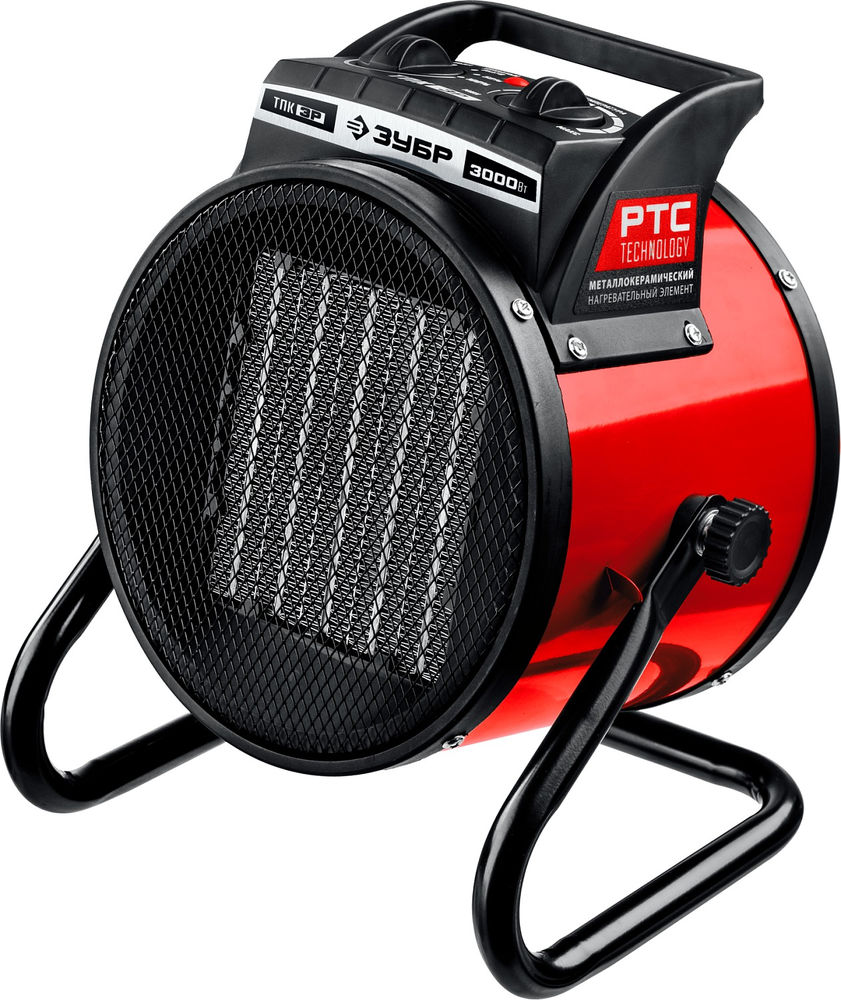 Тепловая пушка электрическая 3 кВт ЗУБР ТПК-3Р