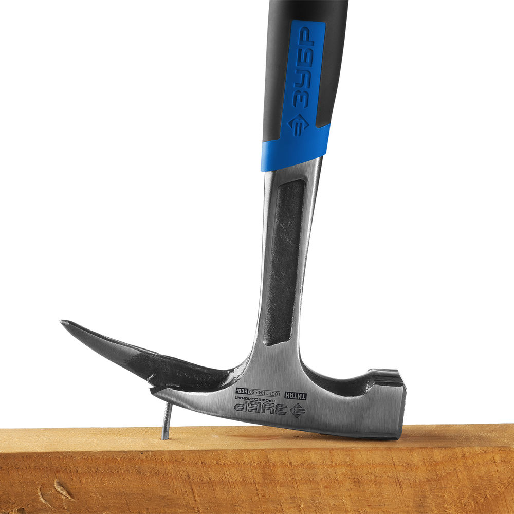 Цельнокованый молоток кровельщика 600 г ЗУБР Профессионал 20147-600