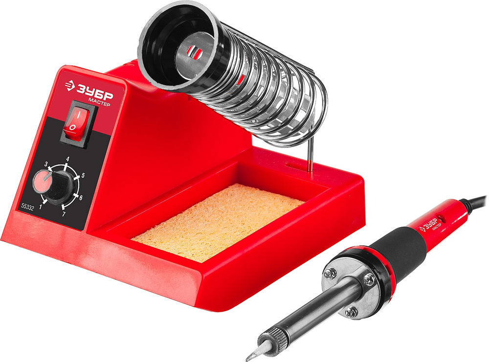 Паяльная станция 48 Вт, 150-450°C ЗУБР ПС-50А 55332