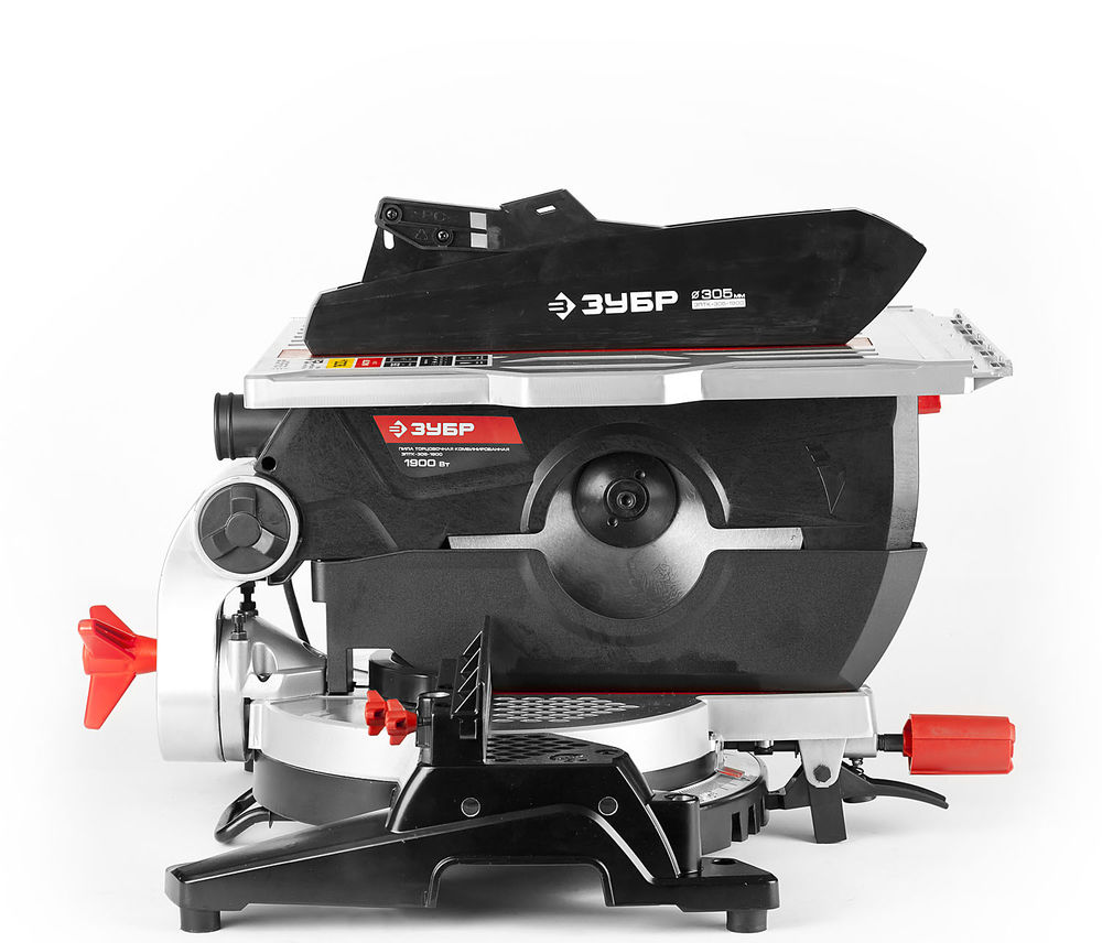Пила торцовочная d 305 х 30 мм 1900 Вт комбинированная ЗУБР ЗПТК-305-1900 ЗПТК-305-1900
