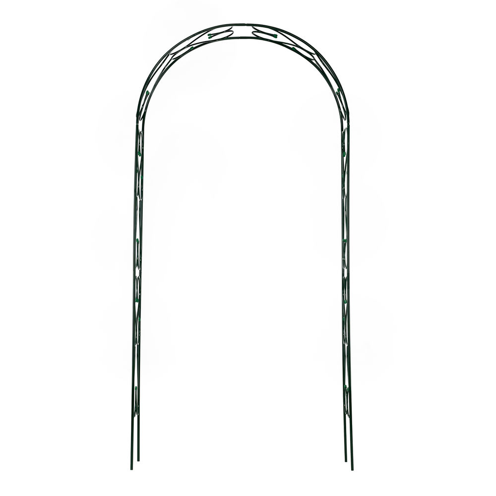 Арка садовая разборная «Узорная широкая» 2.5 х 0.38 х 1.2 м (69125)
