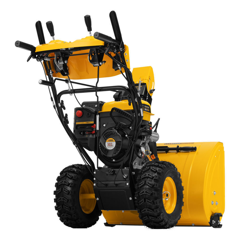 Бензиновая снегоуборочная машина SBL 711D PRO, 302cc, эл.старт, фара, обогрев, блок. дифф. Denzel (97655)