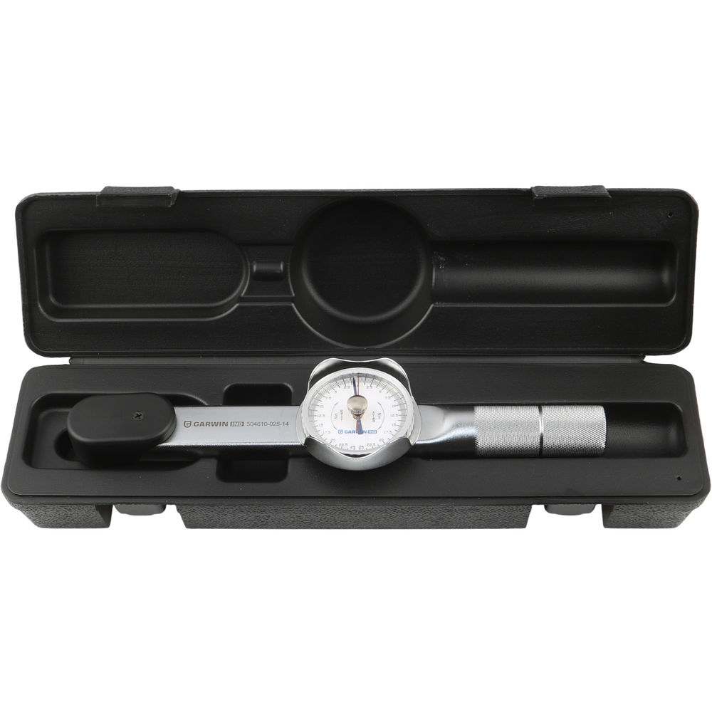 Динамометрический ключ 0-25 Нм, стрелочного типа, двусторонний, с приводным квадратом 1/4, GARWIN INDUSTRIAL, 504610-025-14