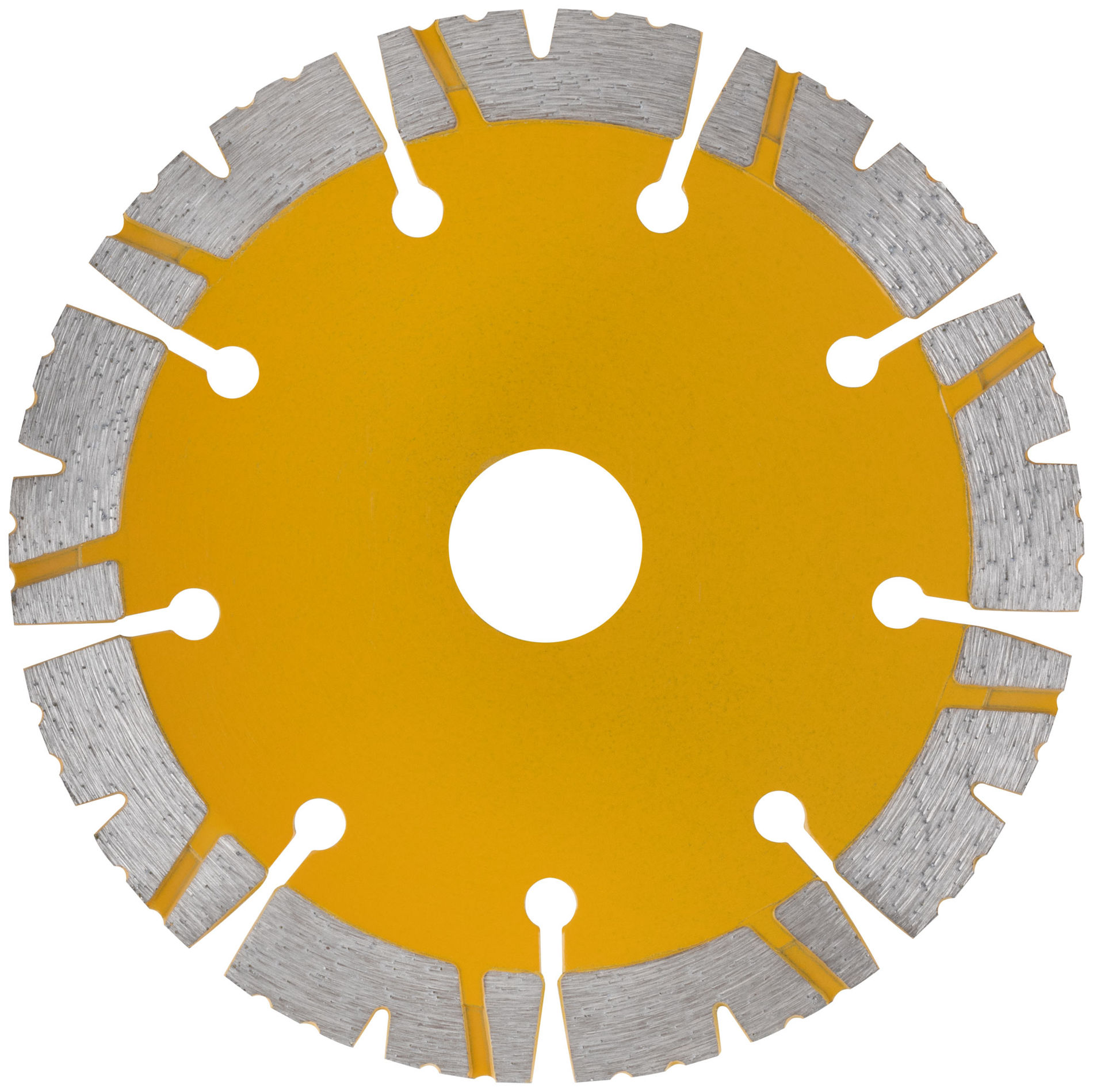 Диск отрезной алмазный Сегментный по железобетону и граниту, CUTOP profi plus, 125х2,4х13х22,2мм (68-989)