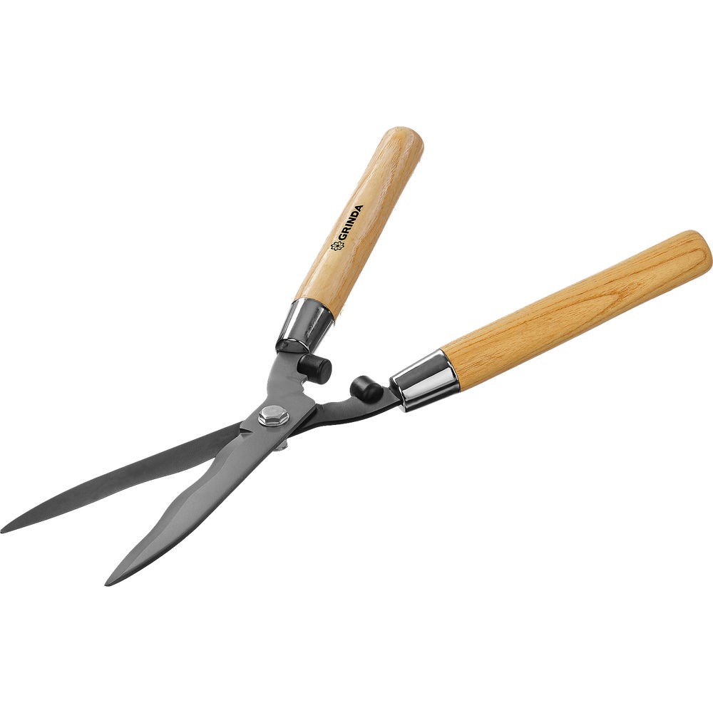 Кусторез WH500, длина 500 мм, закаленные лезвия, рукоятки из дерева высшего сорта GRINDA 40252_z02