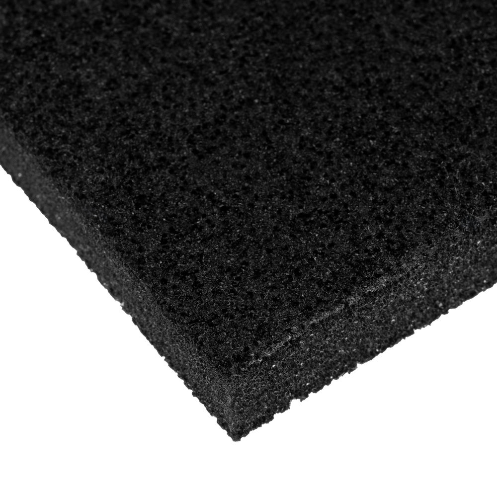 Губка для шлифования, 125 х 100 х 10 мм, средняя жесткость, P 100, Сибртех (757227)