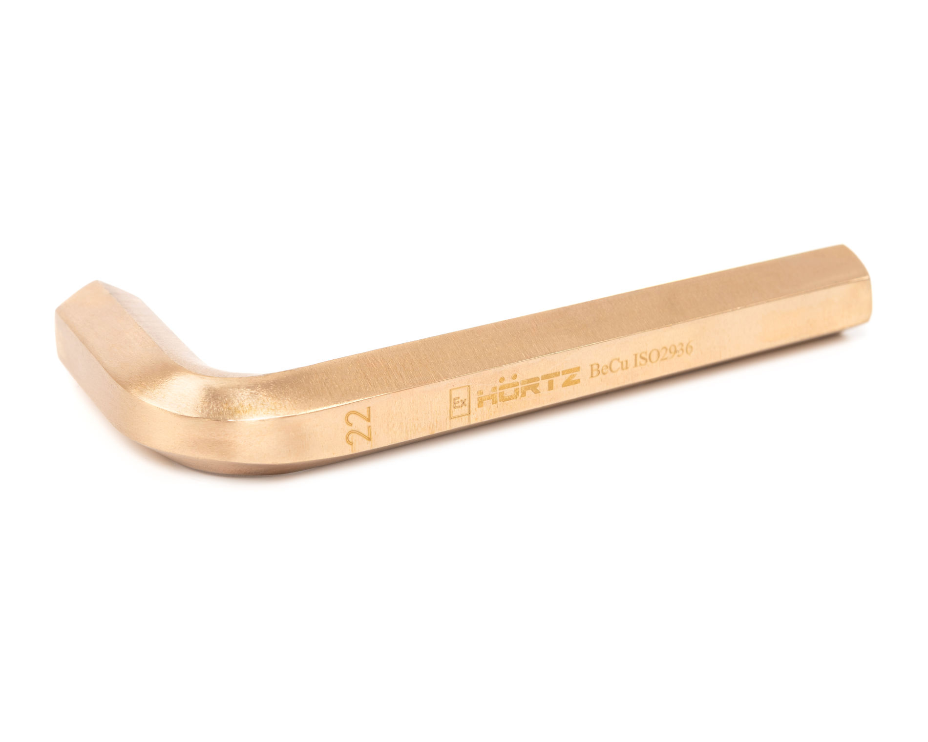 Ключ шестигранный 22 искробезопасный сплав BeCu 166-22, HORTZ