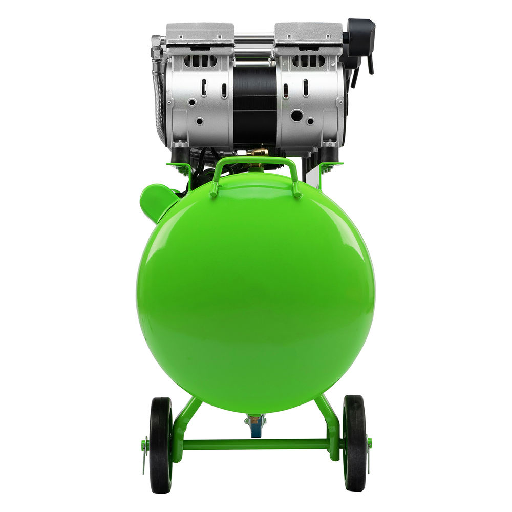 Компрессор безмаслянный малошумный МБ 2250/100, 2250 Вт, 100л, 400 л/мин Сибртех (58008)