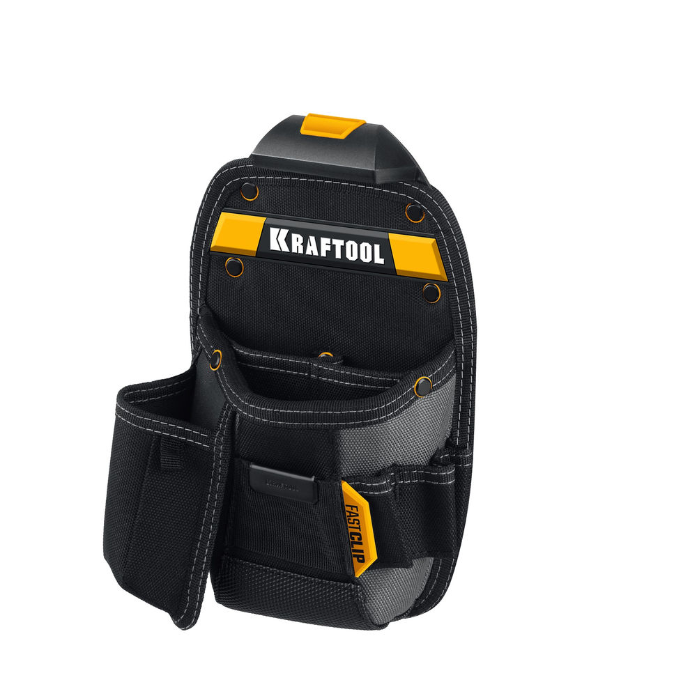 Пояс монтажника в комплекте: пояс монтажника, большая сумка, малая сумка KBS-3 KRAFTOOL 38762