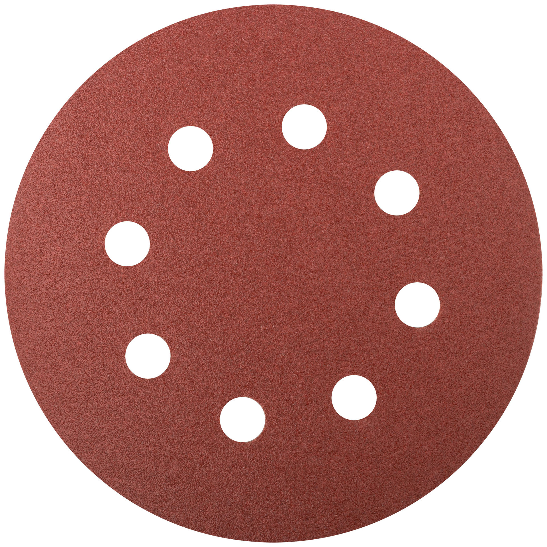 Круги шлифовальные с отверстиями (липучка), алюминий-оксидные, 125 мм, 5 шт. Р 120 (39666)