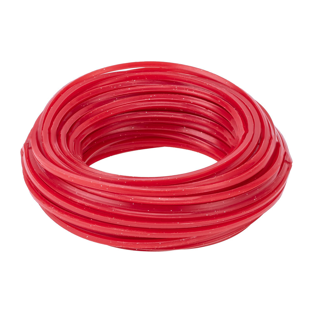 Леска для триммера армированная алюминием квадрат 2,7 мм х 15 м MTX (96890)