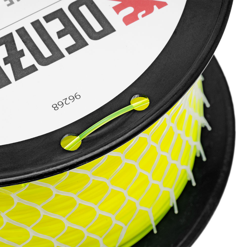 Леска для триммера круглая, 1,6мм х 408м, на DIN катушке FLEX CORD, Denzel (96268)