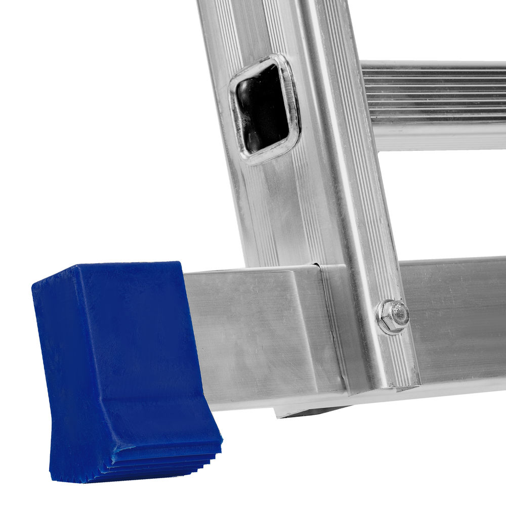 Лестница, 2 х 12 ступеней, алюминиевая, двухсекционная, Сибртех (97912)