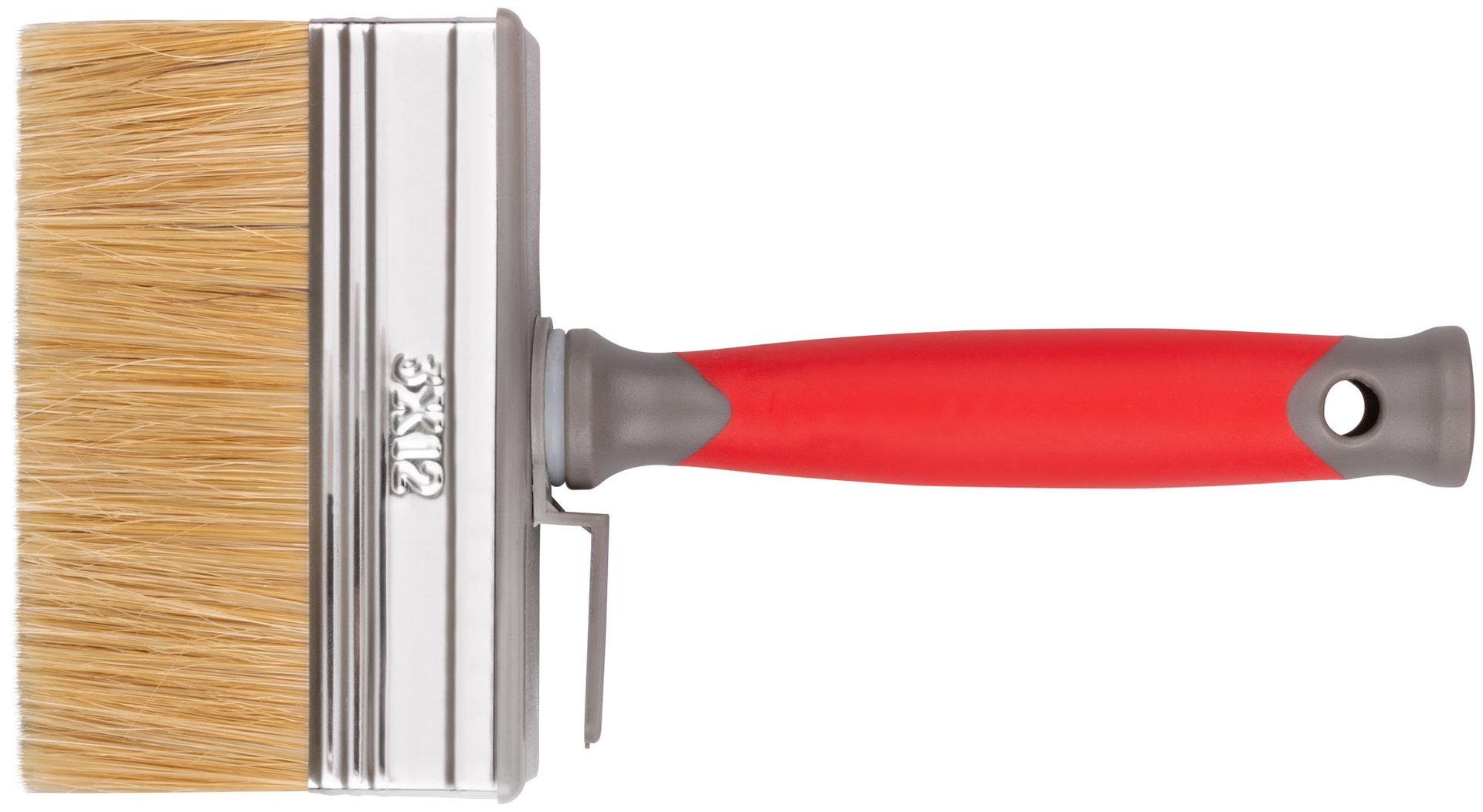 Макловица PRO, 70% ПБT/30% светлая натуральная щетина, нерж.обжим, 2-к ручка, 30 х 120 мм (30-0553)