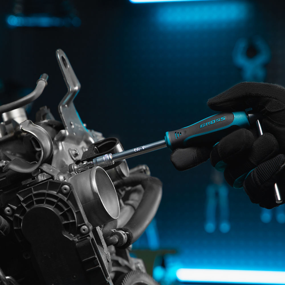 Набор инструментов, 1/4, 1/2, CrV, 120 зубьев, 109 предметов Gross