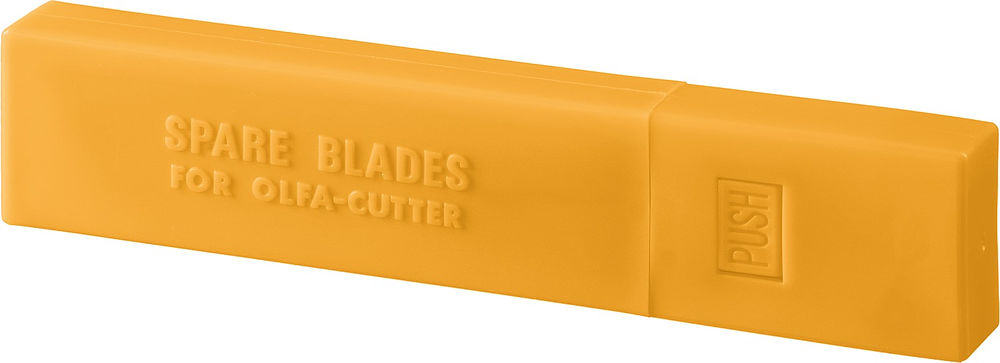 Сегментированные лезвия 18 мм, 10 шт, в пластиковом кейсе, 15 сегментов OLFA OL-LBD-10