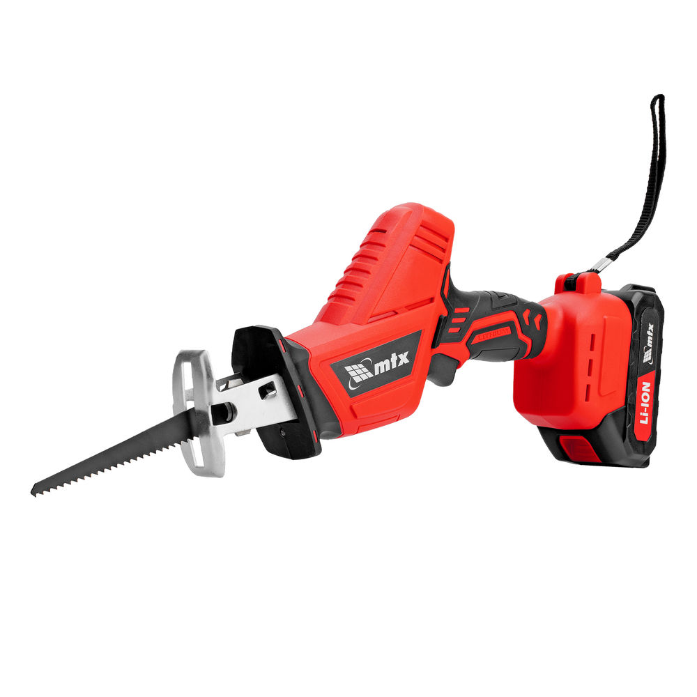 Пила сабельная аккумуляторная RС-80, Li-Ion, 20 В MTX (28812)