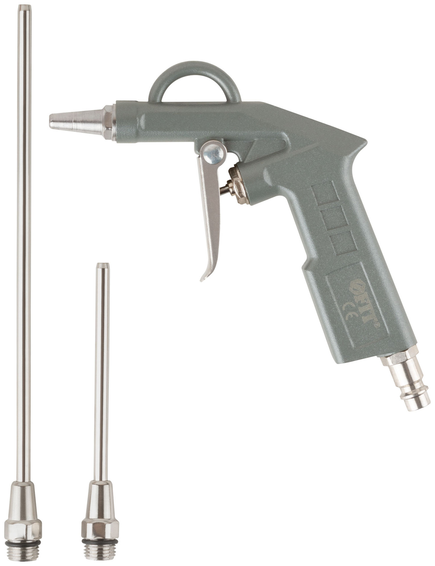 Пистолет продувочный с набором насадок, быстросъемное соединение (81066)