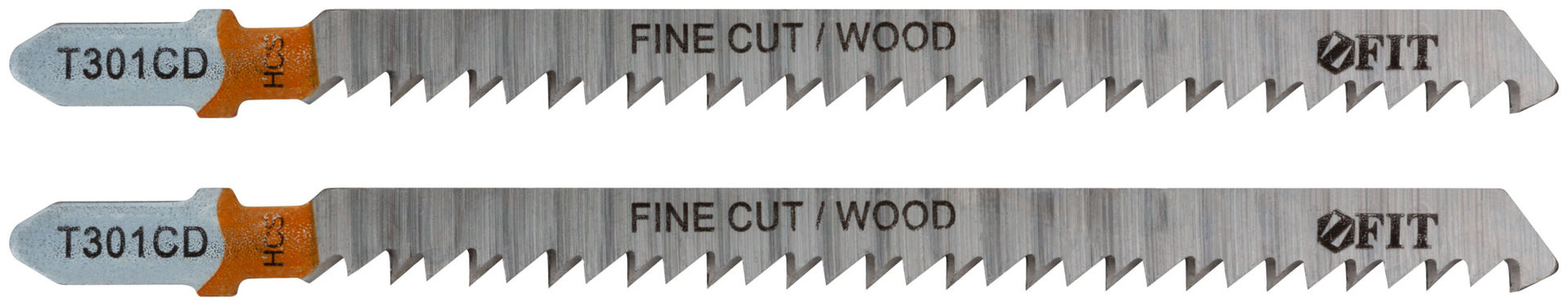 Полотна по дереву, HCS, шлифованные под свободным углом зубья, 116/91/3 мм (T301CD), 2 шт. (40951)