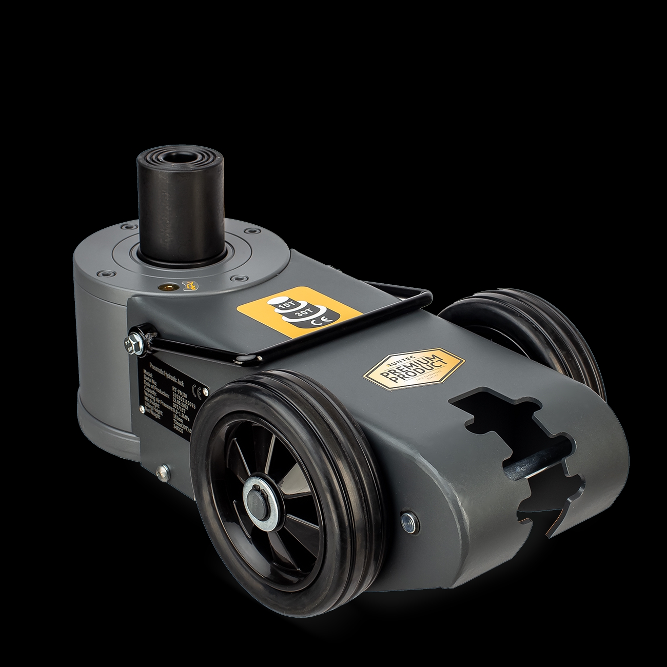 Домкрат подкатной пневмогидравлический профессиональный 30 т, 151-410 мм RUNTEC RT-PNJ30