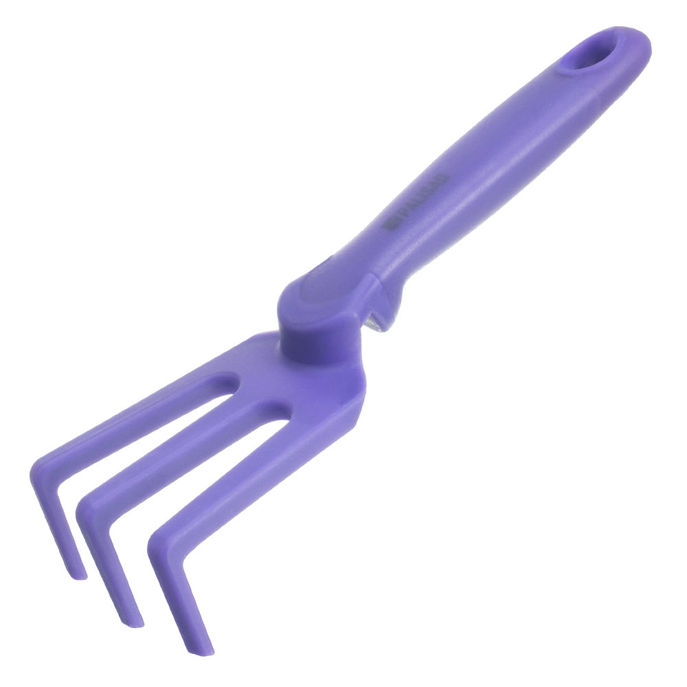 Рыхлитель 3 - зубый, 75 х 250 мм, пластиковый, гелевая рукоятка, Nylon Soft, Palisad (62029)