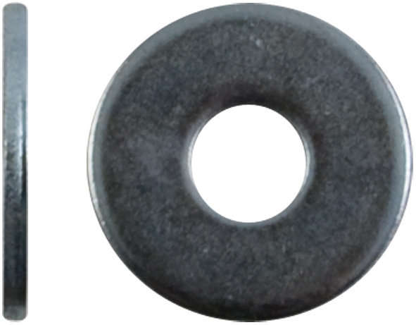 Шайба кузовная оцинкованная М10 100 шт DIN 9021 Пром (29110)
