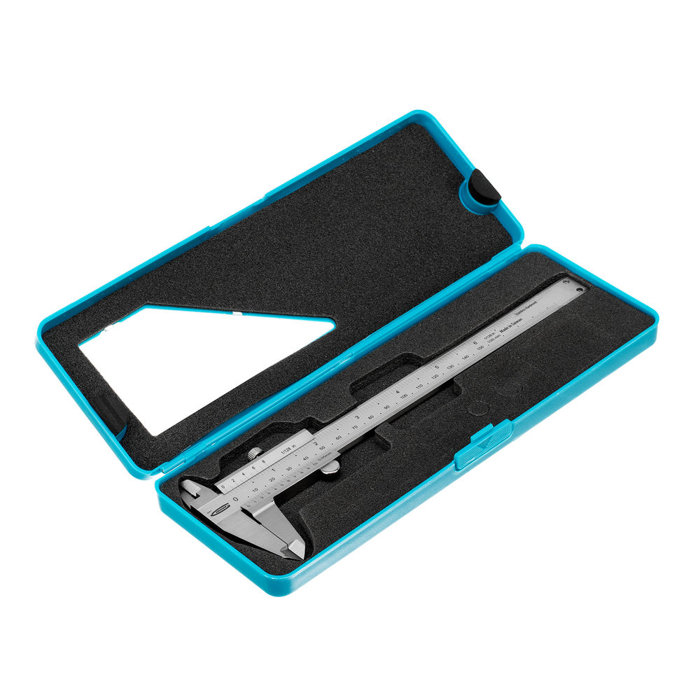 Штангенциркуль, 150 мм, 0.05 мм, нержавеющая сталь, с глубиномером Gross (31671)