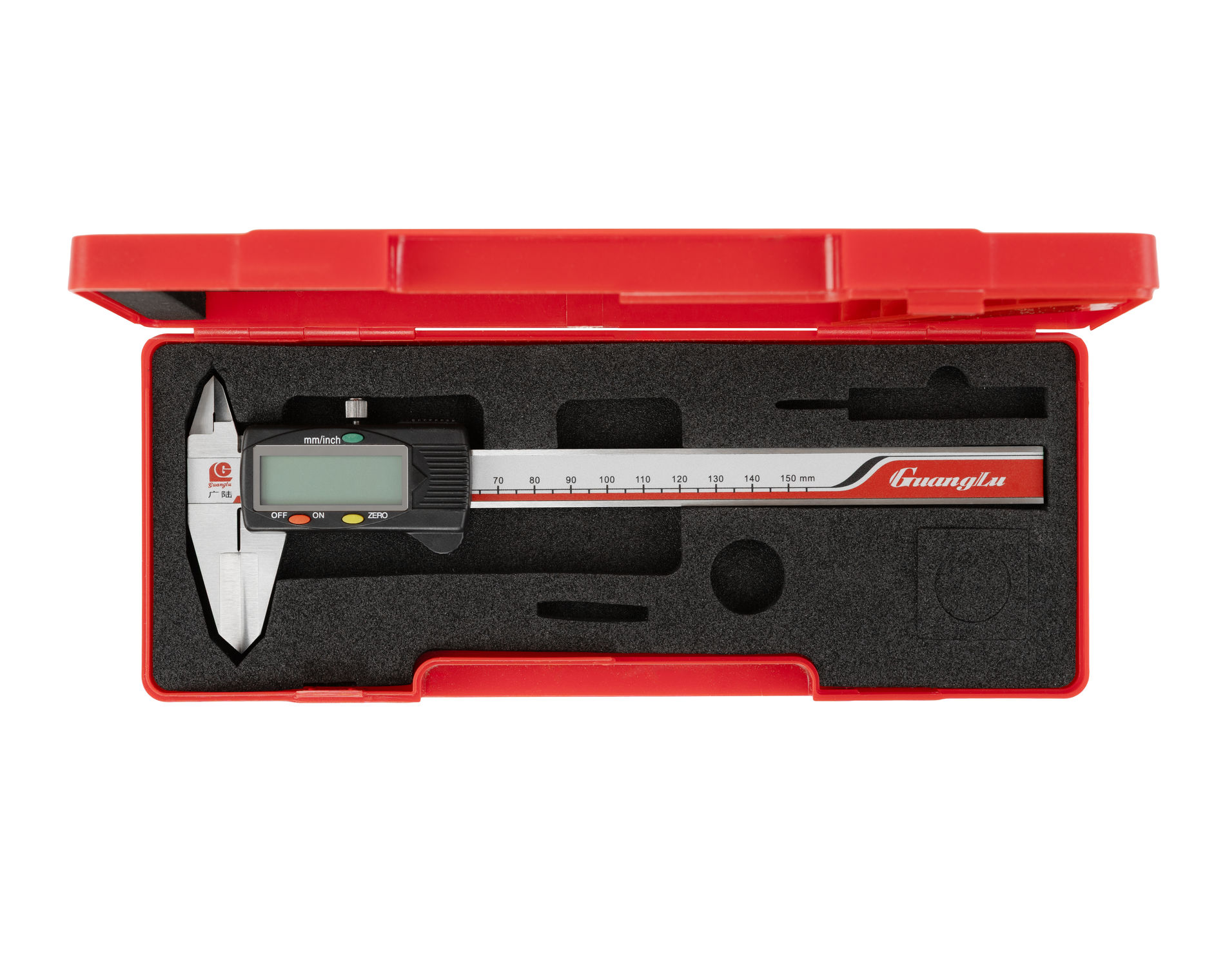 Штангенциркуль ШЦЦ-1-150 0,01 цифровой с ножевидными губками 111-641 Guanglu
