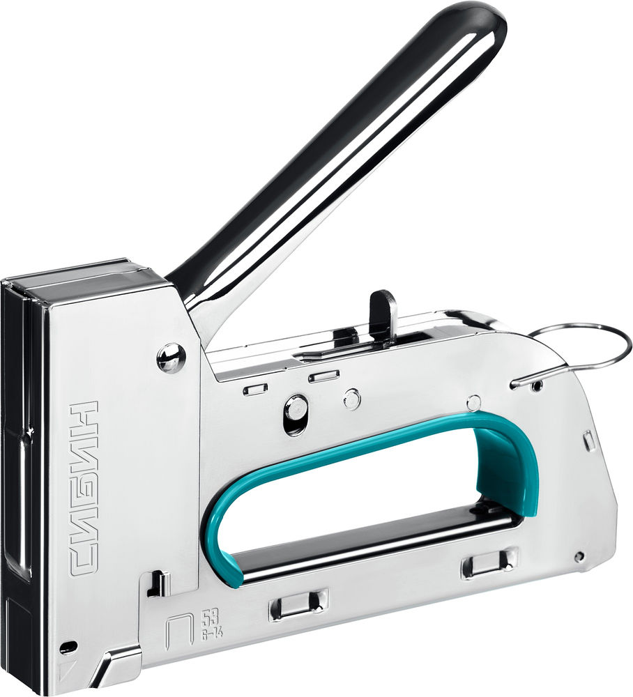 Стальной рессорный степлер тип 53 A/10/JT21 23GA 6 - 14 мм СИБИН УРМ-53 31538