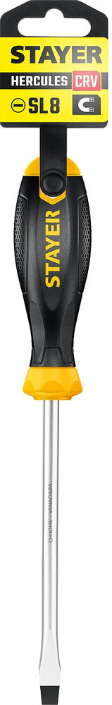 Отвёртка Hercules, SL8 x 150 STAYER 2509-08-15_z03