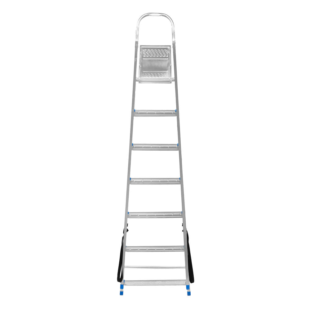 Стремянка, 7 ступеней, стальная, оцинкованная Сибртех (97839)