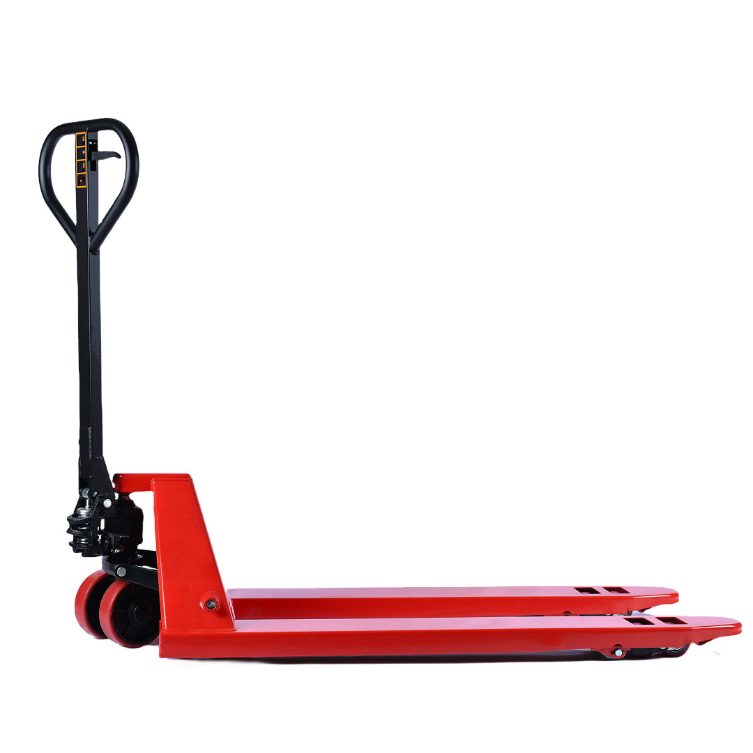 Тележка гидравлическая 2000 кг 1150 мм резиновые колеса и ролики TOR JC (1041040)