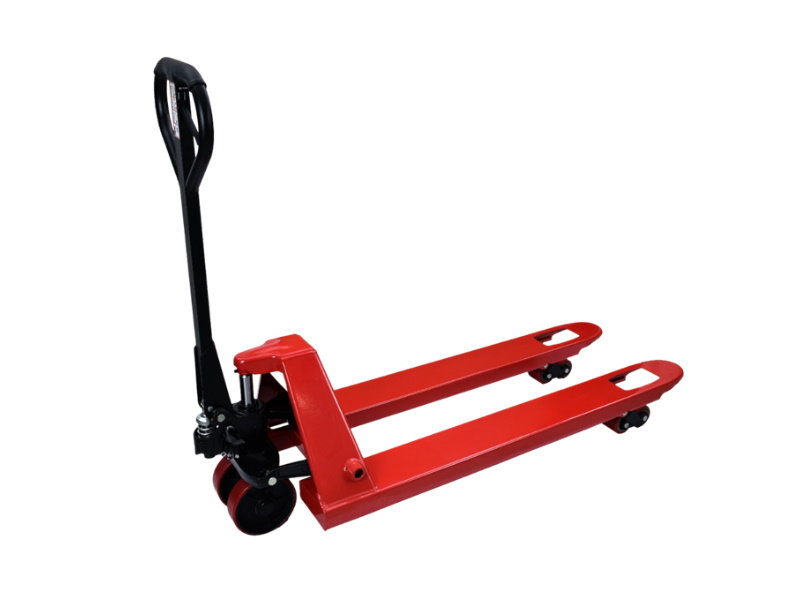 Тележка гидравлическая 2500 кг 2000 мм полиуретановые колеса TOR AC (серия DR) (1050402)