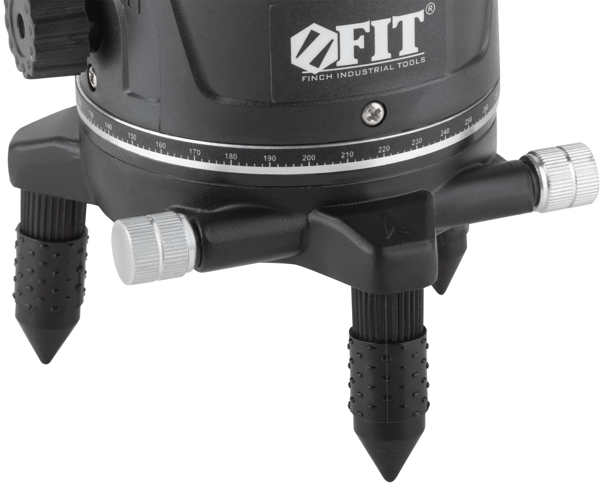 Уровень лазерный самоуспокаивающийся, зеленые лучи, крест, диапазон 10 м, Li-Ion аккум., 2 уровня яркости, без треноги, коробка (18633)