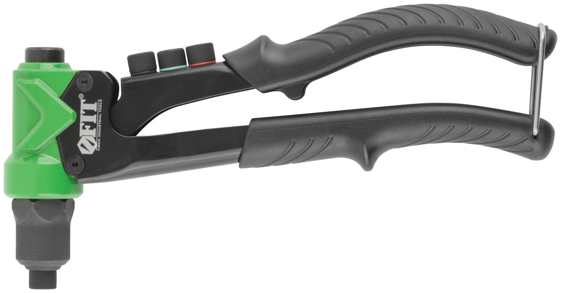 Заклепочник комбинированный Профи для резьбовых заклепок М3-М6 и вытяжных заклепок 2,4-4,8 мм (235 мм) (32070)