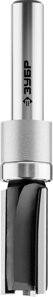 Фреза пазовая прямая 12.7?26 мм с верхним подшипником хвостовик 8 мм ЗУБР Профессионал 28781-12.7-26