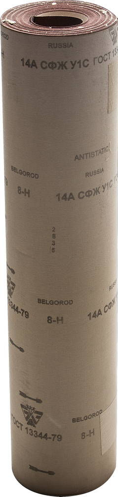 Рулон шлифовальный водостойкий на тканевой основе БАЗ 8-H (Р150) 800 мм 30 м 3550-008_z01  