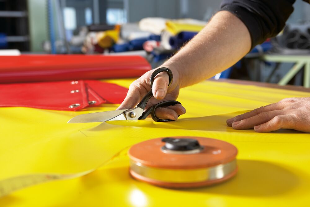 Ножницы рабочие 200 мм, прочные, большие круглые кольца D860-200 ER-D860-200