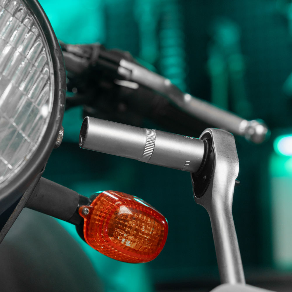 Головка торцевая удлиненная, 14 мм, шестигранная, CrV, под квадрат 1/2 Stels